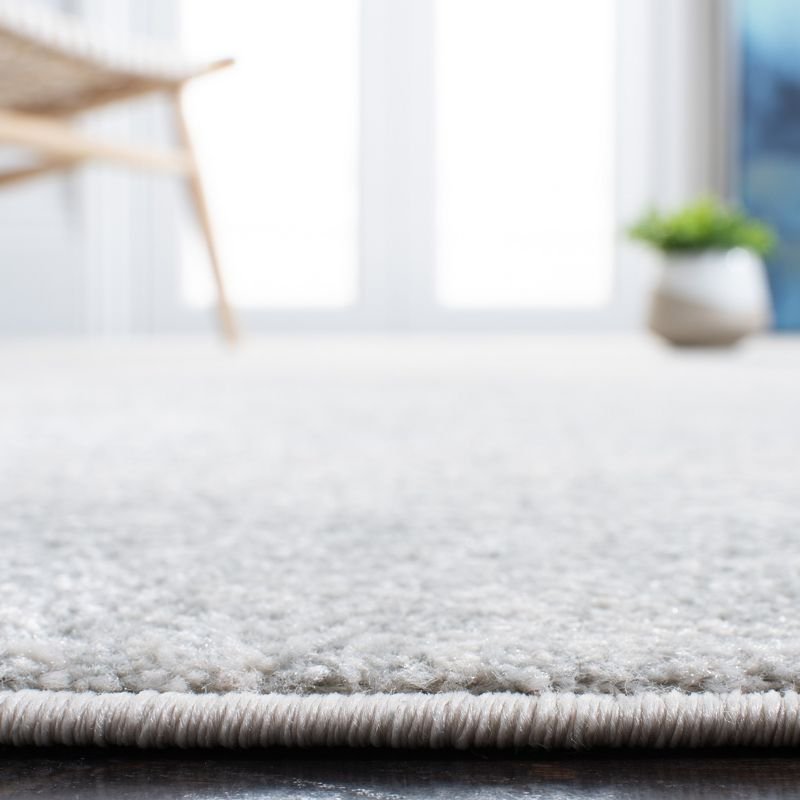 Evoke EVK272 Power Loomed Area Rug - Ivory/Sage - 6'7"x6'7" - Safavieh.