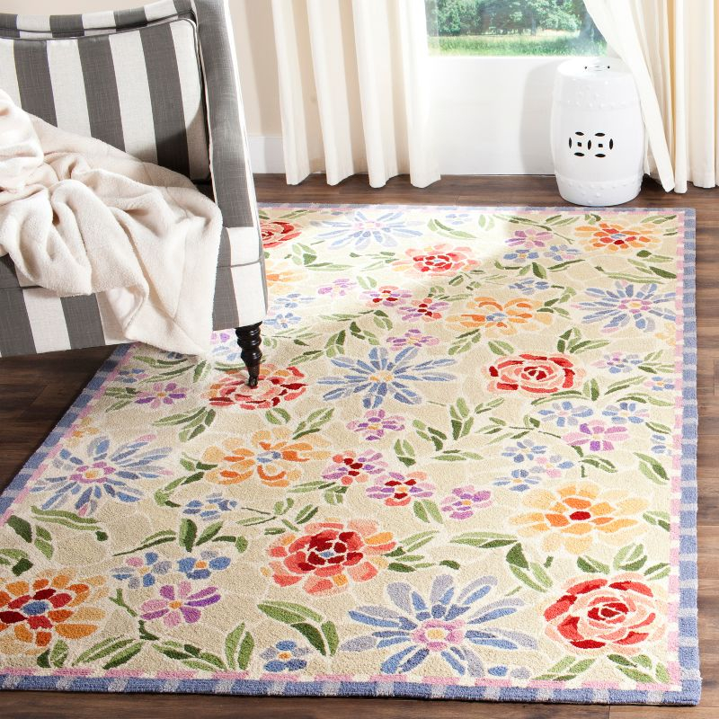 Chelsea HK214 Handmade Area Rug - 6'x9' - Ivory - Safavieh