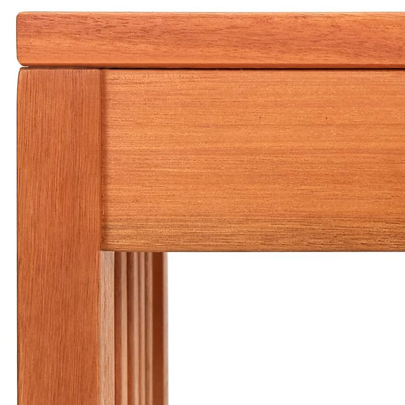 vidaXL Patio Bench 51.2 in. Solid Eucalyptus Wood