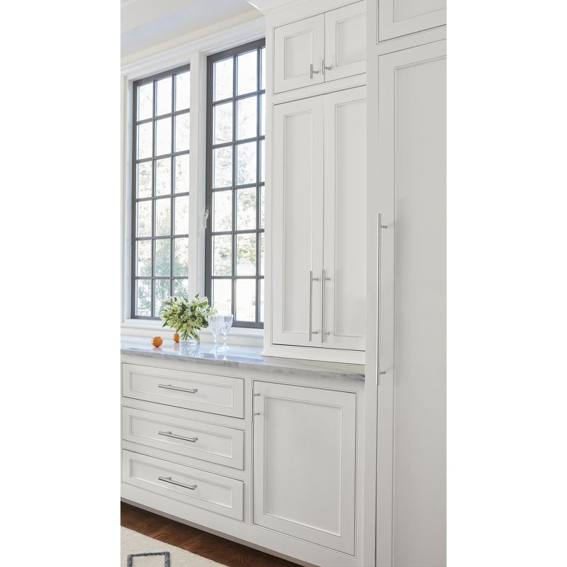 Amerock Bar Pulls 3 inch (76mm) Center-to-Center Stainless Steel Cabinet Pull