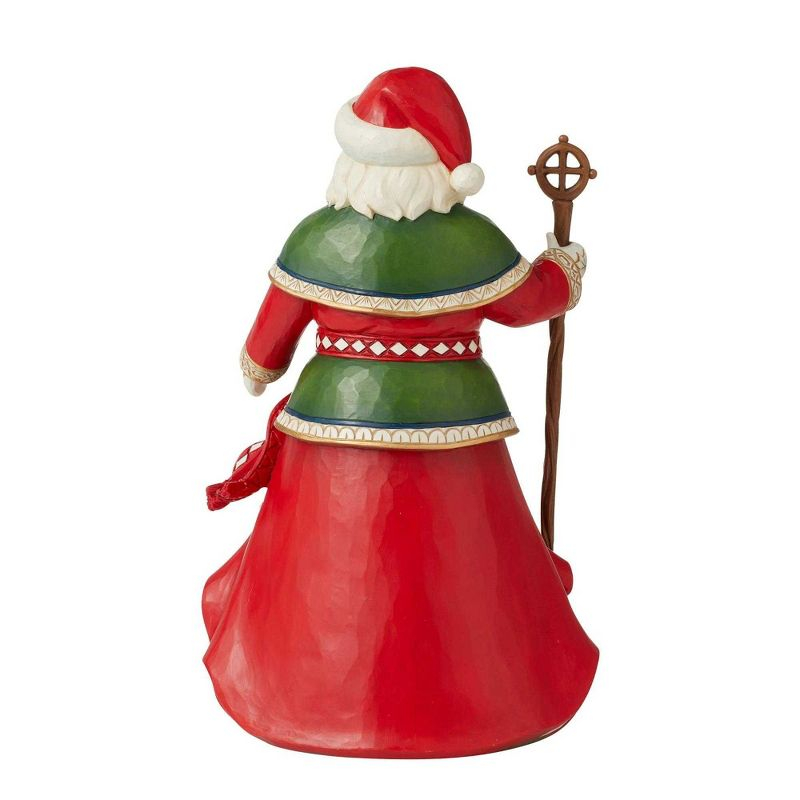 Jim Shore 10.0 Inch Christmas Legends 16Th Annual Laplander Santa Santa Figurines