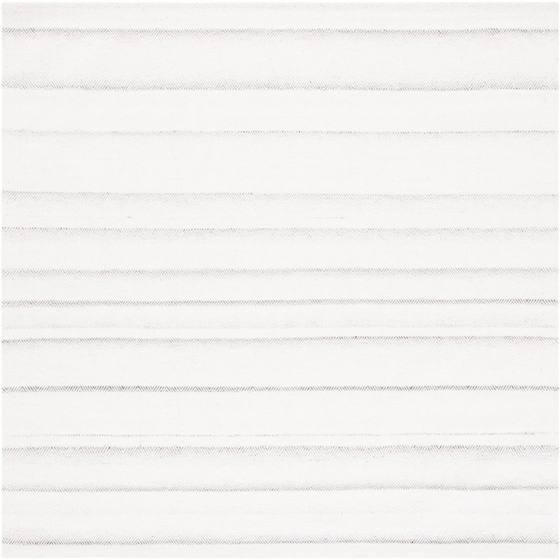 Marbella MRB313 Hand Woven Area Rug - Grey/Ivory - 6'x6' - Safavieh.
