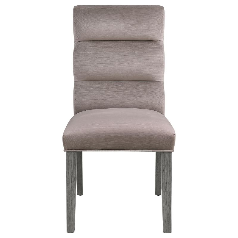 Coaster Home Furnishings Carla Upholstered Dining Side Chair Ash (Set of 2)