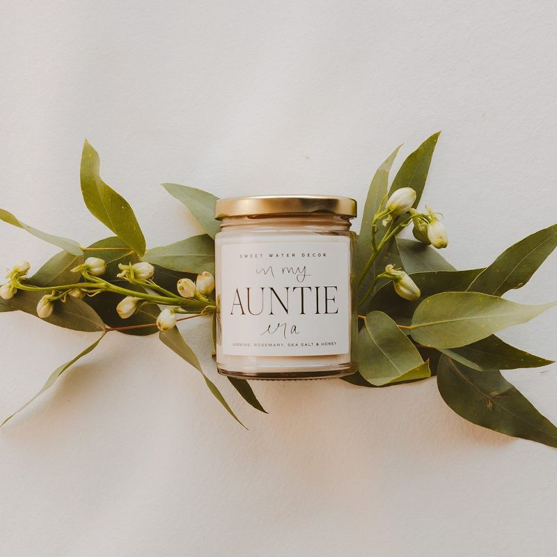 Sweet Water Decor In My Auntie Era 9oz Clear Jar Soy Candle