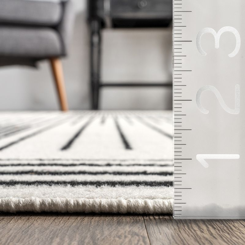 nuLOOM Blaire Contemporary Solar Eclipse Area Rug