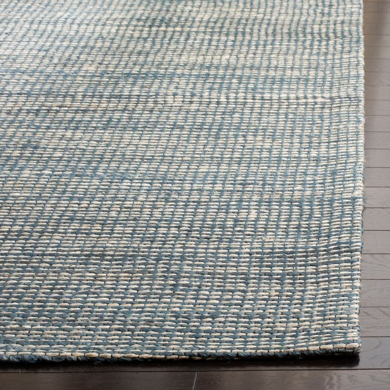 Marbella MRB303 Hand Loomed Indoor Area Rug - Blue/Ivory - 5'x8' - Safavieh