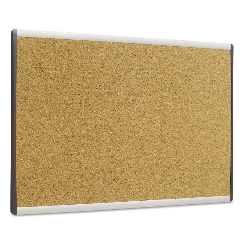 Quartet ARC Frame Cork Cubicle Board 18 x 30 Tan Aluminum Frame ARCB3018