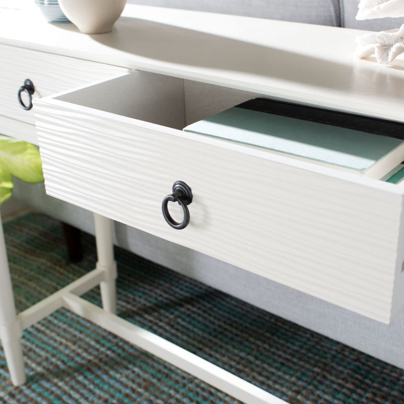 Aliyah 2 Drawer Console Table - CNS5729D - Off-White - Safavieh