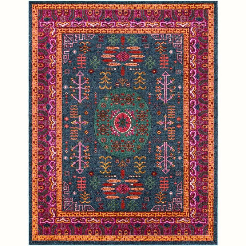 Mark & Day Beziers 7'10"x10'2" Rectangle Woven Indoor Area Rugs Bright Red