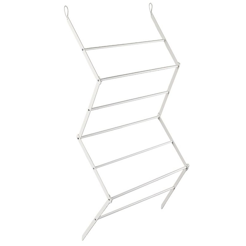 The Lakeside Collection Over-the-Door Towel Rack - White