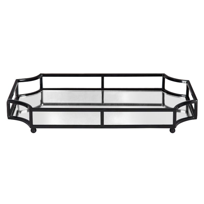 Kate and Laurel Ciel Tray, 12x18, Black