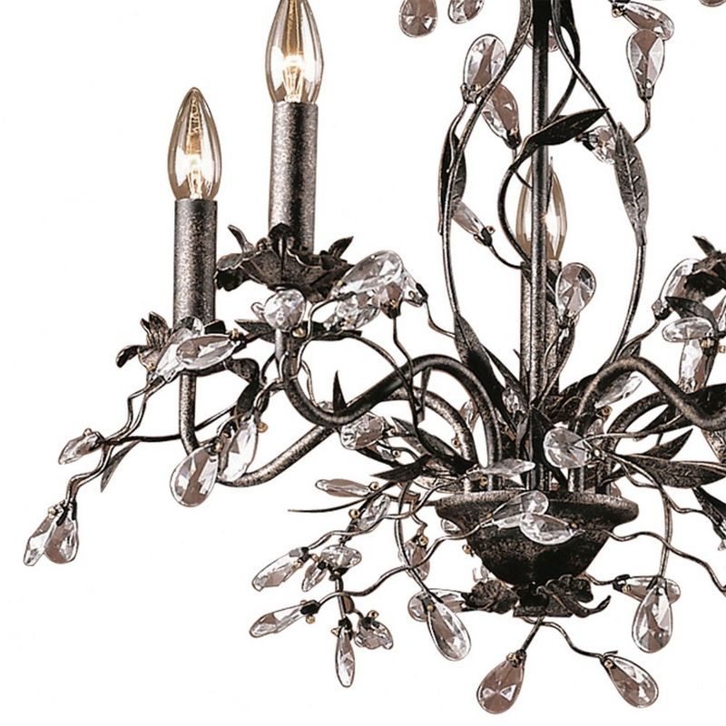 Elk Home Circeo 5 - Light Chandelier in  Deep Rust