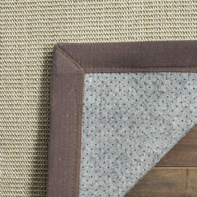 Natural Fiber NF441 Power Loomed Indoor Accent Rug - Taupe/Light Brown - 2'6"x4' - Safavieh.