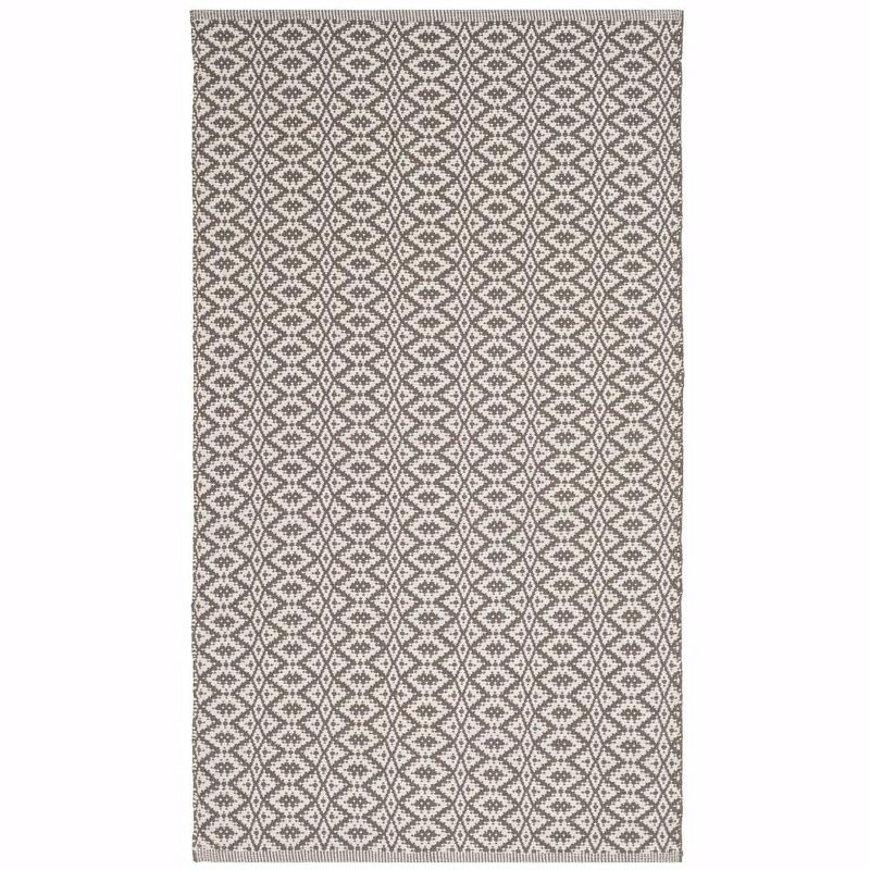 Montauk MTK716 Hand Woven Indoor Accent Rug - Ivory/Grey - 3'x5' - Safavieh