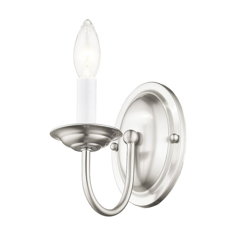 Livex Lighting Home Basics 1 - Light Wall Light in  White