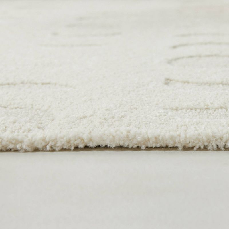 5'3"x7' Phases Contemporary Geometric Kids' Rug Off-White - Balta Rugs: Playroom & Bedroom Area Rug, Pet Friendly