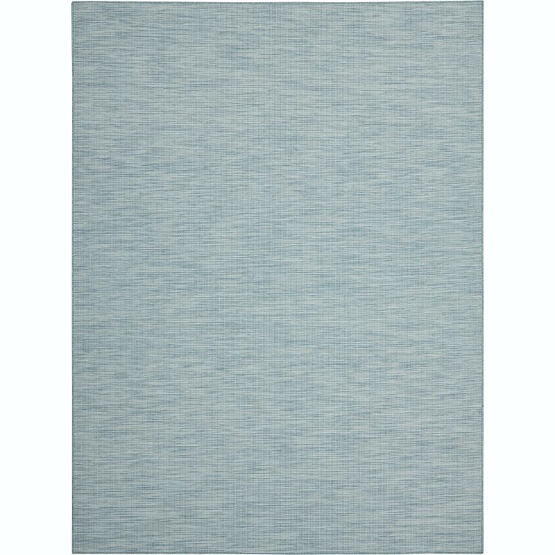 Nourison Positano POS01 Indoor/outdoor Area Rug - Aqua 7' x 10'