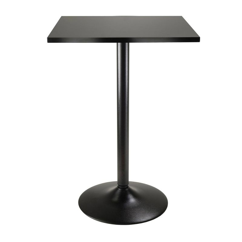 Skyline Decor 2 Person 23.62'' L x 35.15'' H Solid + Manufactured Wood High Top Table