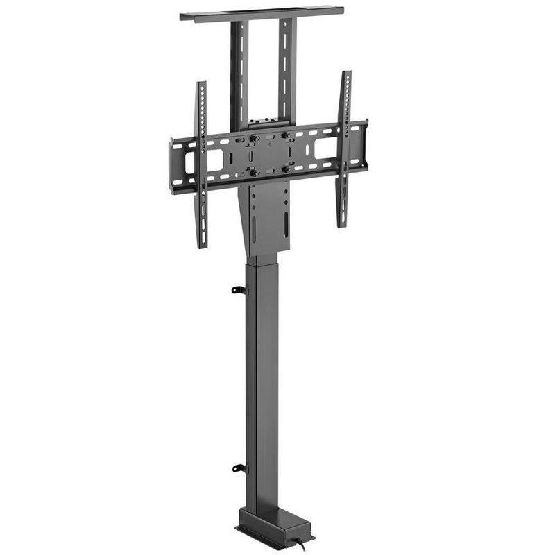 Monoprice Motorized TV Lift Stand for TVs between 37in to 65in, Max Weight 110lbs, VESA Capability up to 600x400 - Commercial Series