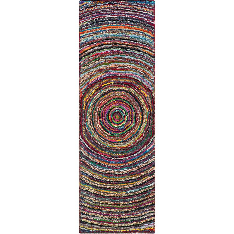 Nantucket NAN315 Hand Tufted Runner Rug - Multi - 2'3"x11' - Safavieh.