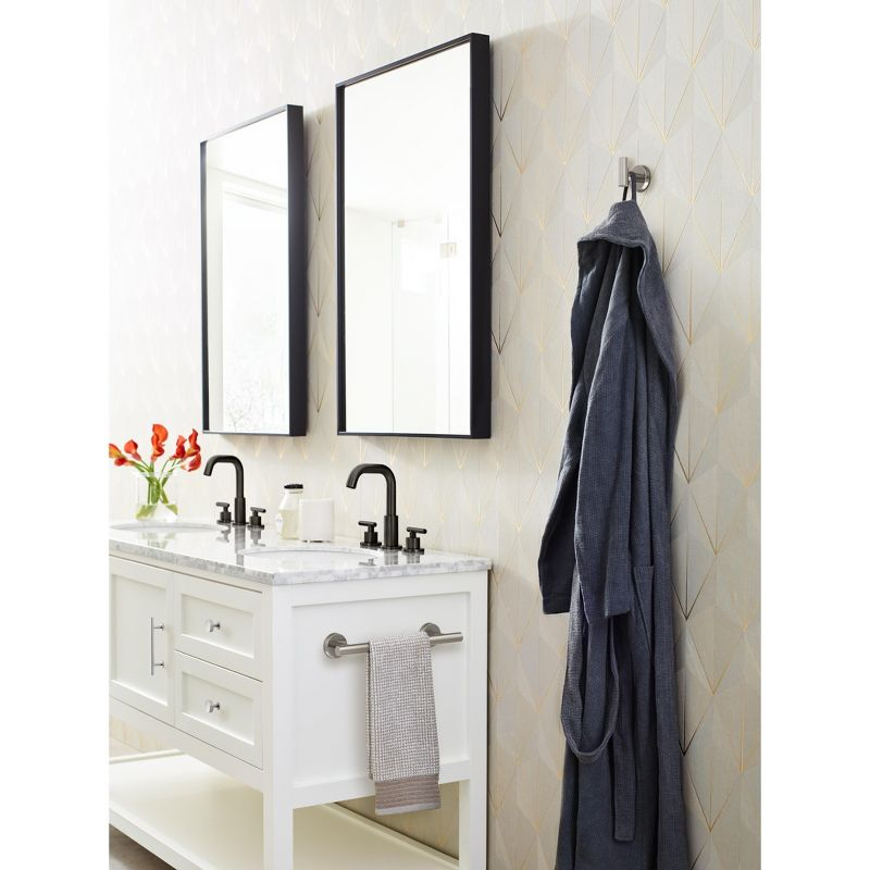 Amerock Radius 3-3/4 inch (96mm) Center-to-Center Satin Nickel Cabinet Pull