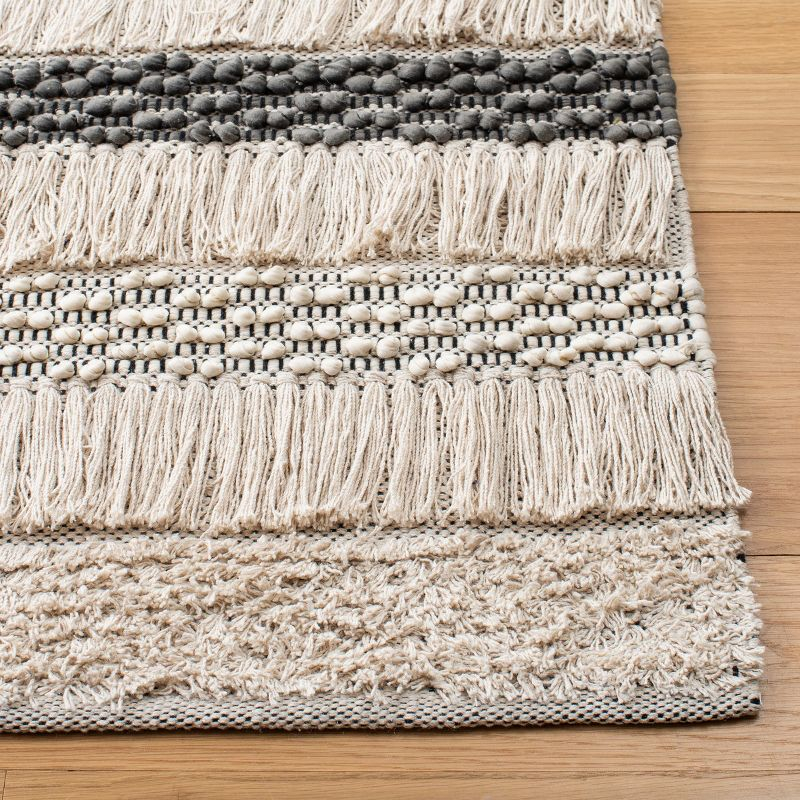 Natura NAT655 Hand Woven Accent Rug - Beige/Grey - 3'x5' - Safavieh.
