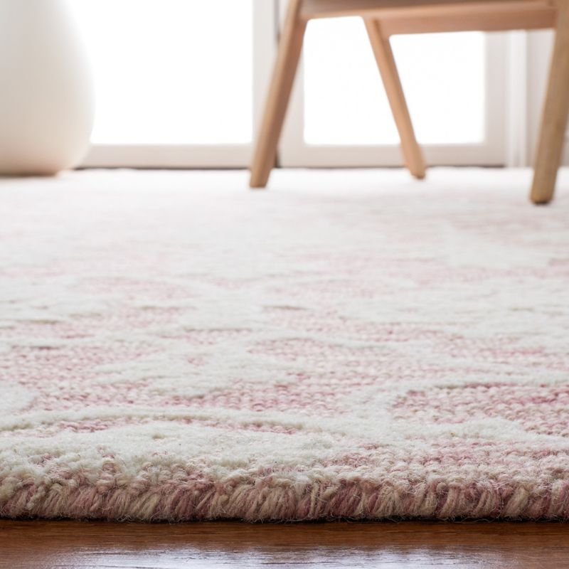 Metro MET996 Hand Tufted Indoor Area Rug - Pink/Ivory - 5'x8' - Safavieh