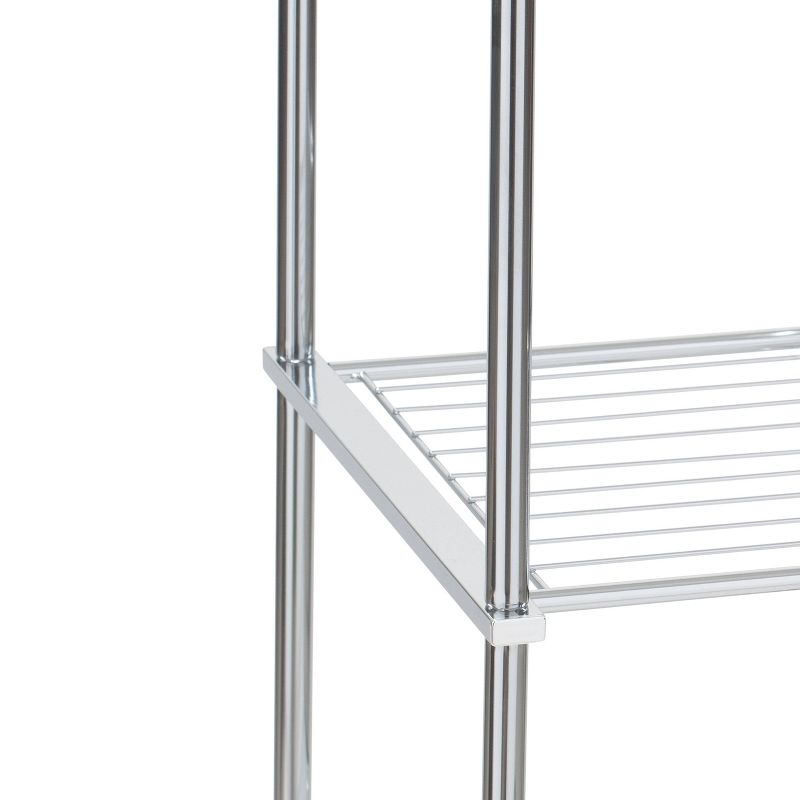 Metro Collection Towel Rack Chrome - Organize It All