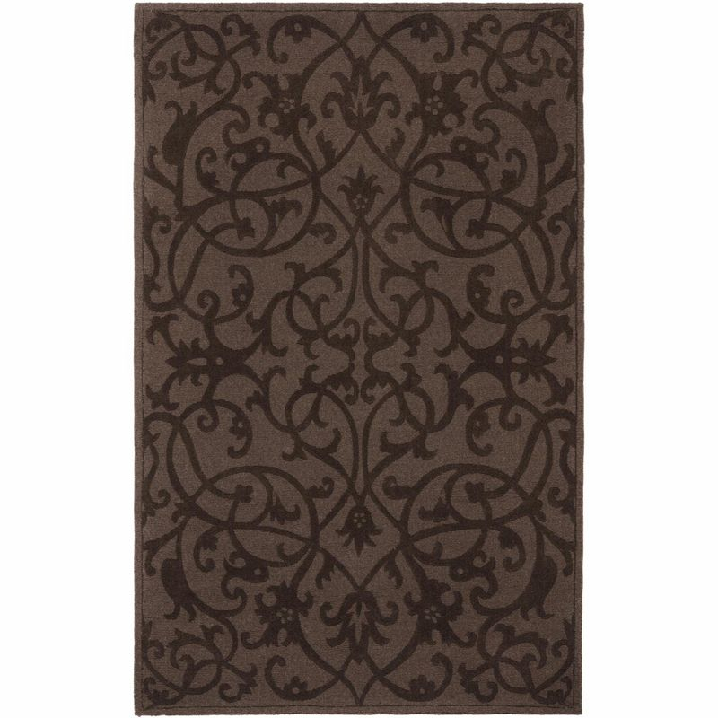 Impressions IM341 Hand Loomed Area Rug - Brown - 6'x9' - Safavieh.