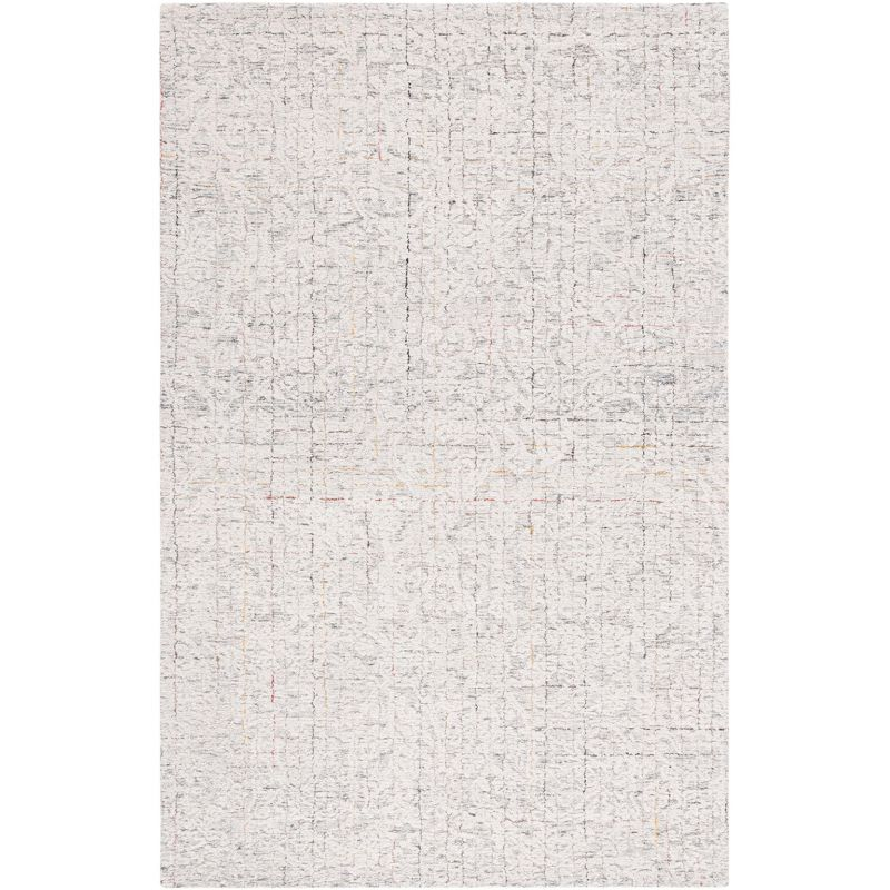 Metro MET879 Hand Tufted Indoor Accent Rug - Grey/Ivory - 3'x5' - Safavieh