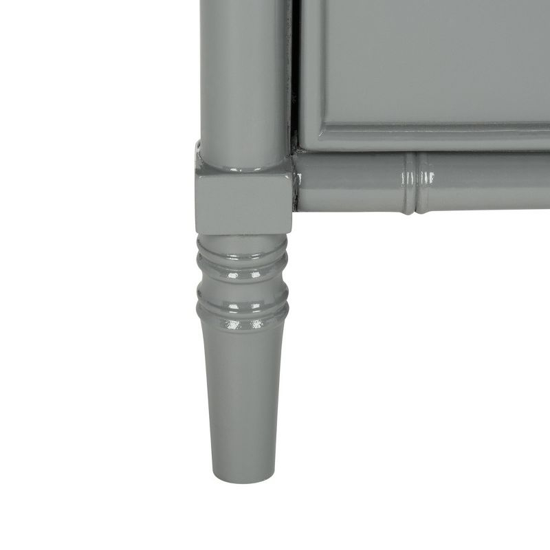 Mina 3 Drawer Nightstand - NST3500 - Grey/Gold - Safavieh