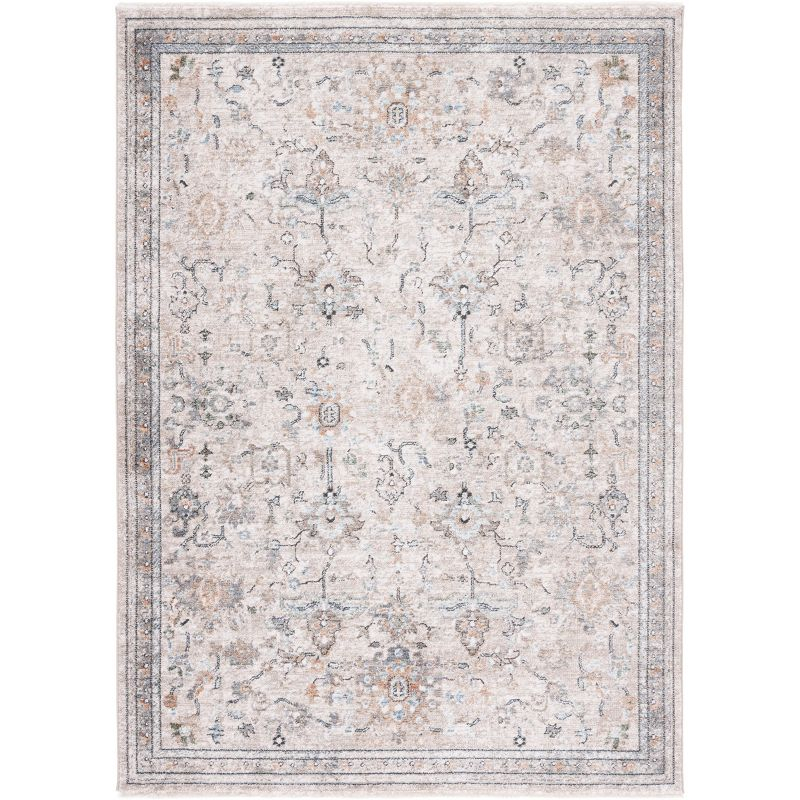 Jasmine JSM333 Power Loomed Area Rug - Grey/Blue - 5'3"x7'7" - Safavieh.