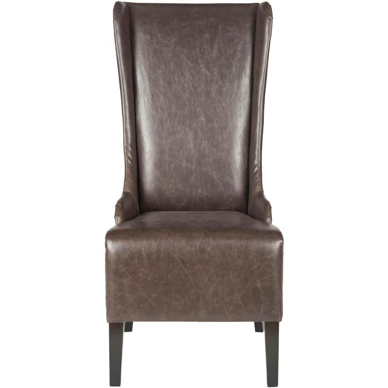 Bacall 20" H Dining Chair - MCR4501 - Antique Brown - Safavieh Couture