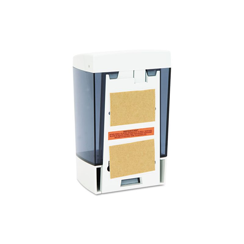 Impact Clearvu ClearVu Plastic Soap Dispenser, 46 oz, 5.5 x 4.25 x 8.5, White