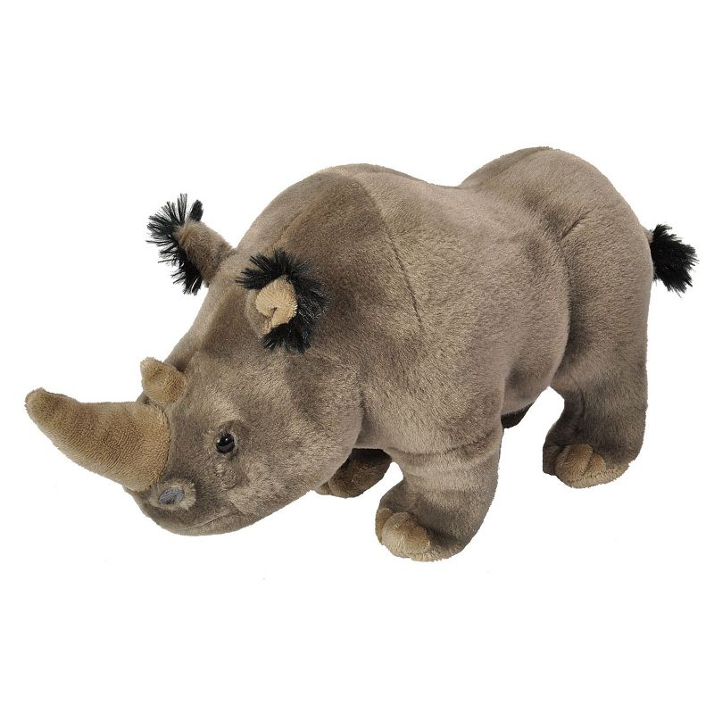 Wild Republic Cuddlekins Rhino Stuffed Animal, 12 Inches