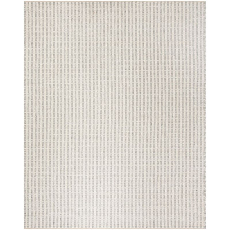 Natura NAT402 Hand Woven Area Rug - Grey/Ivory - 8'x10' - Safavieh.