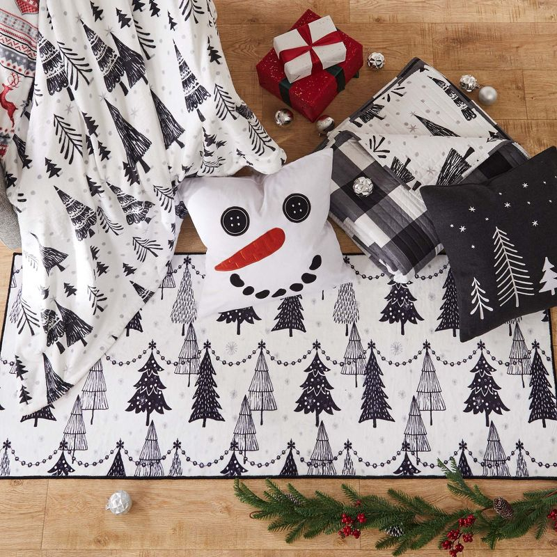 Northern Star Holiday Decorative Pillow White - Levtex Home