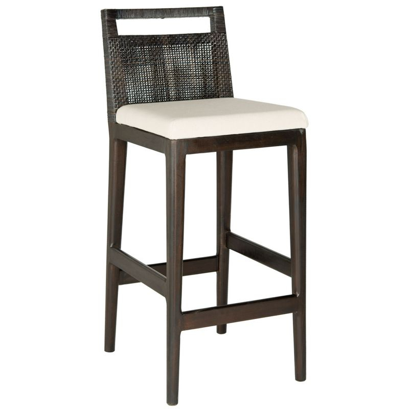 Darin Barstool - SEA4015 - Black/White - Safavieh