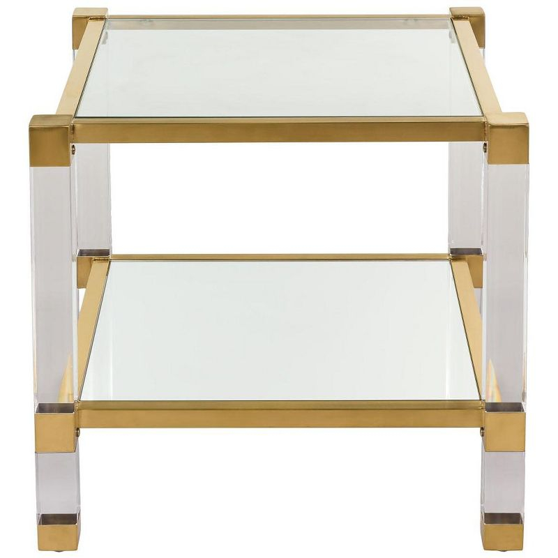 Angie End Table - Brass - Safavieh.