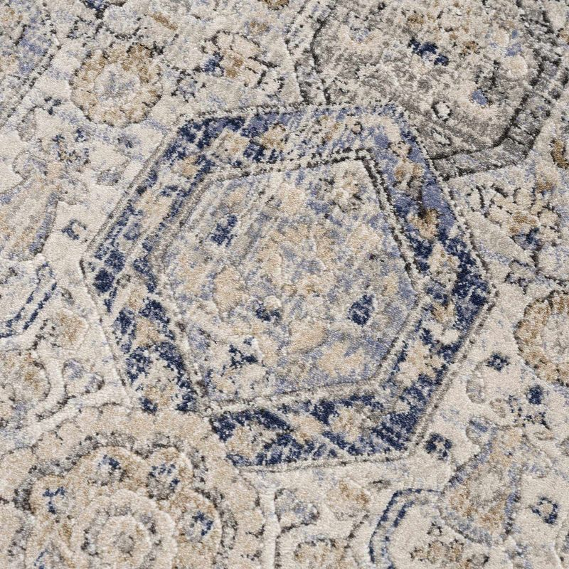 Hauteloom Rectangle Area Rug   Navy