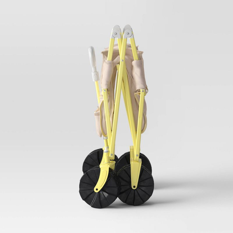 Flat Folding Wagon without Cargo Net Tan - Sun Squad™