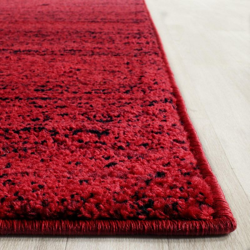 Adirondack ADR117 Machine Made Indoor Area Rug - Red/Black - 9'x12' - Safavieh