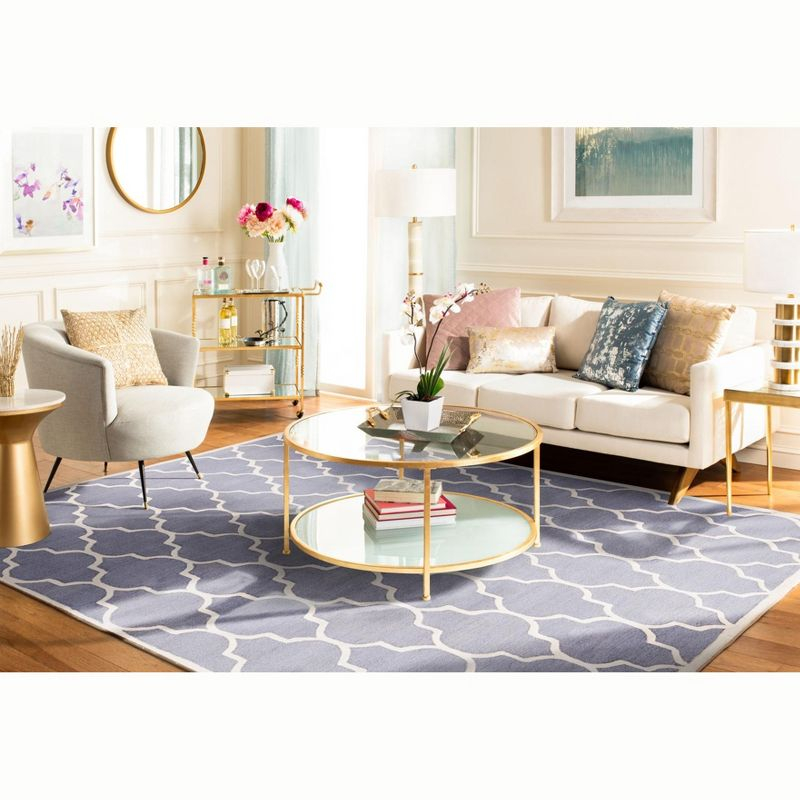 Cambridge CAM134 Tufted Indoor Area Rug - Silver/Ivory - 8'x10' - Safavieh