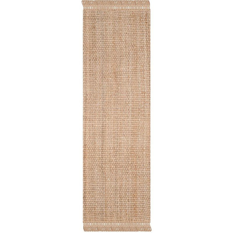 Natural Fiber NF467 Hand Woven Indoor Runner - Natural - 2'6"x10' - Safavieh