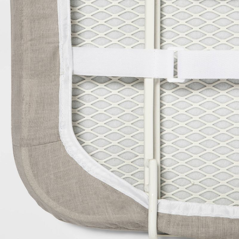 Wide Ironing Board Cover Gray - Room Essentials™: Scorch-Resistant, Cotton & Polyester, 50"x19.5"