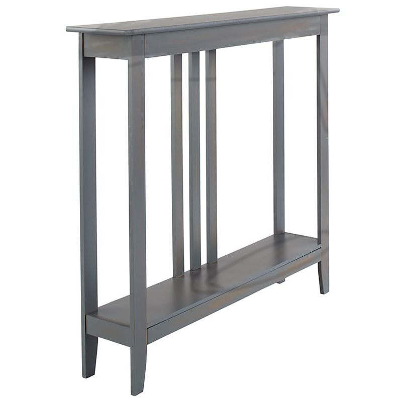 The Lakeside Collection Slim Space-Saving Accent Tables - Gray