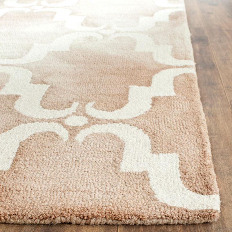 Dip Dye DDY536 Hand Tufted Indoor Accent Rug - Beige/Ivory - 2'x3' - Safavieh