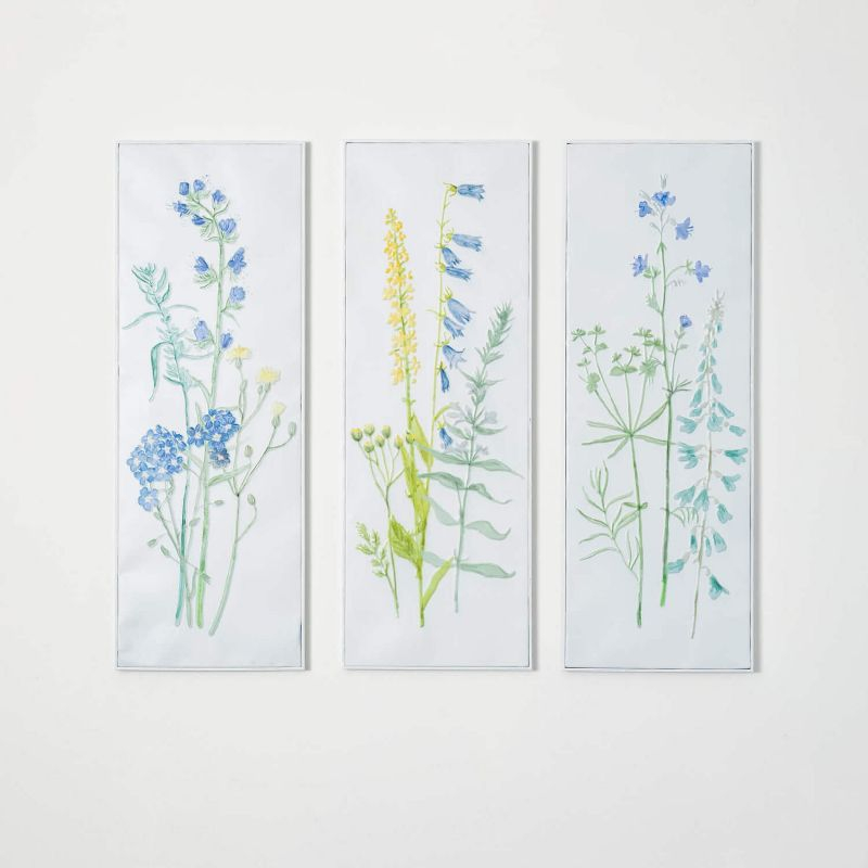Sullivans Herb Inspired Wall Panel Set of 3, 35.75"H Multicolored