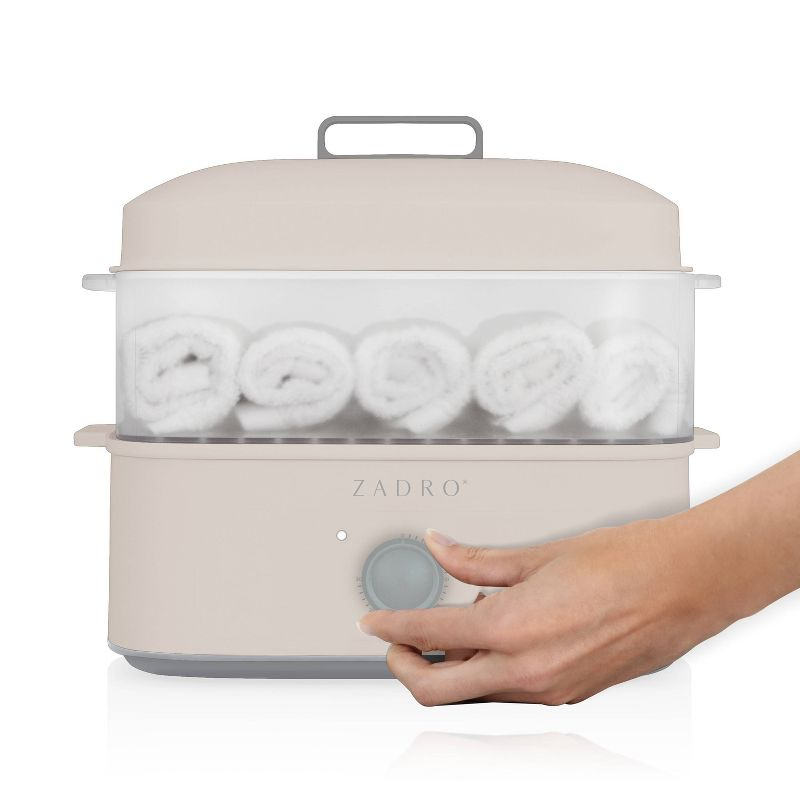 Countertop Towel Steamer Tan - Zadro: Bathroom Towel Holder, Heated Towel Rack, 12" High Plastic Warmer