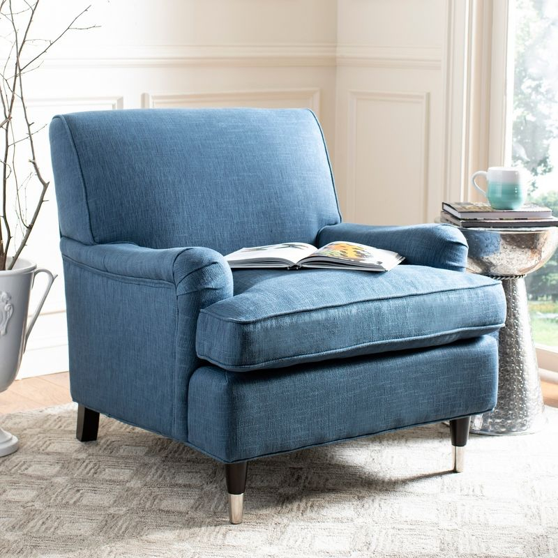 Chloe Club Chair - Navy - Safavieh